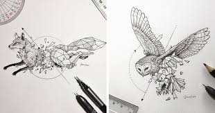 #lion #tatooart #tatoo #tatouage #nature #geometric #half animal #animals #half #the lion king #drawings #drawing #sketches #sketchbook #sketch #artshelp #artdrawing #artist #artists on tumblr #art #illustration #female illustrators #illustrators on tumblr #illustrator #tatoo ideas #animals tag. Cool Geometric Animal Drawings Novocom Top