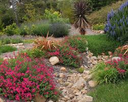 Edible Landscape Home Design Ideas Pictures Remodel And Decor Mediterranean Landscape Design Online Landscape Design Dry Riverbed Landscaping