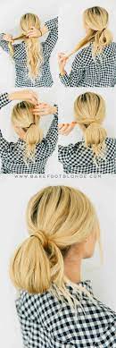 Three Easy Hairstyles Three Minutes Each Easy Hairstyles Pretty Hairstyles Medium Hair Styles