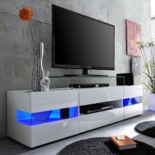This glossy white tv stand is inspired by your lifestyle and would be the perfect addition to your home. Kirsten Tv Stand In White With Gloss Fronts And Led 27541 Shop Online For The Perfect Wooden Tv Stan Glass Tv Stand Tv Stand With Led Lights Wooden Tv Stands