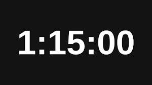 Maybe you would like to learn more about one of these? 1 Hour 15 Minute Timer 75 Minute Countdown Timer Youtube