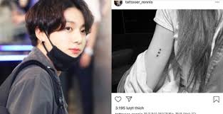 Jungkook tattoo bts jungkook 39 s tattoo real. V Live