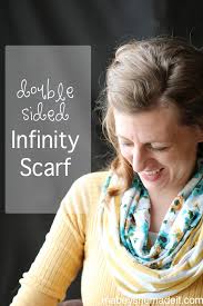 Double-sided Infinity Scarf Tutorial • Mabey She Made It