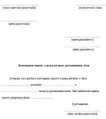 Maybe you would like to learn more about one of these? Rozwiazanie Umowy O Prace Za Porozumieniem Stron Wzor Pisma Infor Pl