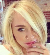 Miley cyrus short ombre hair: Miley Cyrus New Platium Blonde Haircut Photo The Christian Post