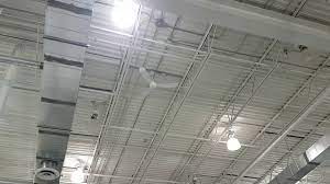 Aeroslim has everything one could ask for in a fan sweep : Canarm Cp56 Industrial Ceiling Fans At A Tile Store Youtube