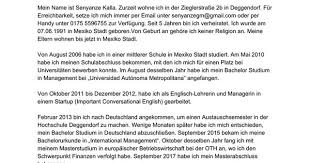 Kostenloser ausführlicher lebenslauf für einbürgerungmuster. Lebenslauf In Textform Fur Einburgerung German