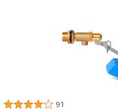 Water Float Valve 1/2" Brass Float Valve With Adjustable Arm - Automatic  Water Fill For Tanks & Troughs Fill Valve For Toilet Tank