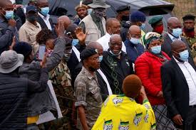 Mr zuma, 79, was forced to resign in 2018 after nine years in power. Fncglii4kk1p1m