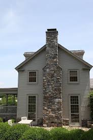 This massive modern farmhouse exterior makes a strong statement with it's high peaked gables and tall. Modern Farmhouse Stone Novocom Top