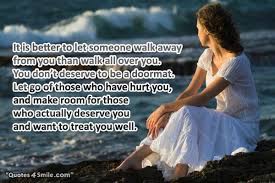 Allow yourself to simply be with whatever you're feeling, even if it's uncomfortable. Quotes About Letting Go Of People Who Hurt You Quotesgram