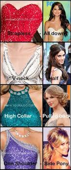 Wondering How To Wear Your Hair With Your Prom Dress Neckline Here Are Some Fab Ideas Necklines For Dresses Prom Hair Prom Tips