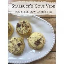 Mock Starbucks Sous Vide Egg Bites Low Carb Keto