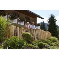 Staketenzaun 120cm Aus Edelkastanie Lattenabstand 4 5cm Zaun Garten Gestalten Einzaunung