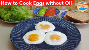 Out of which carbohydrates comprise 0 calories, proteins account for 27 calories and remaining calories come from fat which is 71 calories. Breakfast Sunny Side Up Eggs Without Oil Youtube