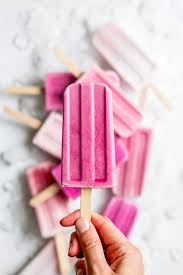 Raspberry Coconut Creamsicles Recipe Homemade Fruit Popsicles Popsicle Recipes Homemade Popsicles