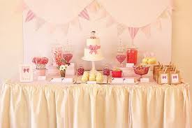 Pretty Pink First Birthday Table Birthday Table Pink Birthday Party Pink First Birthday