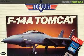 With tom cruise, kelly mcgillis, val kilmer, anthony edwards. Grumman F 14 Tomcat Top Gun Testors 293
