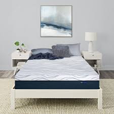 The air mattress king size comes with a one year guarantee alongside a sixty day risk free 6. Serta 10 In Queen Hybrid Mattress In The Mattresses Department At Lowes Com