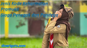 Check spelling or type a new query. Macam Macam Jenis Kode Kehormatan Pramuka Siaga Penegak Dan Pandega Dicariguru Com
