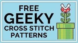 Download from hundreds of free cross stitch patterns and sink your needles into these beautifully intricate designs. Free Geeky Cross Stitch Patterns Printables Halloweencostumes Com Blog