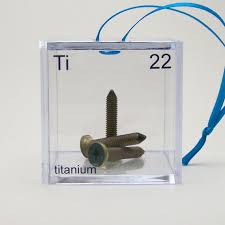 Titanium Periodic Table Of Elements Cube Ornament Elements Gifts Elements Great Teacher Gifts