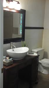 bathroom vanity with vessel sink : 4