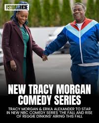 The Source | NBC is set to debut a fresh new comedy this fall with 'The Fall  and Rise of Reggie Dinkins,' starring Tracy Morgan and Erika Alexander. The...  | Instagram