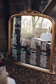 Wedding Seating Chart Mirror Decal Best Picture Of Chart