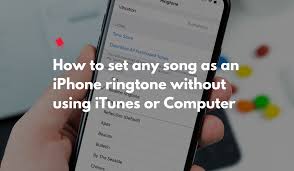 Set up icloud on all of your devices. How To Set Any Song As An Iphone Ringtone Without Itunes Or Computer