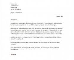 Et sur sa lettre de motivation? Exemple De Demande De Contrat Apres Un Stage Exemples De Cv