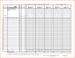 Printable Attendance Sheet 14 Free Printable Attendance