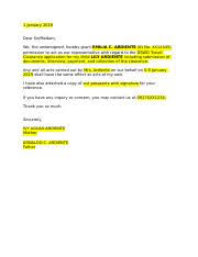 How to make an authorization letter in the philippines: Sample Authorization Letter Dswd Clearance Docx Dear Sir Madam I Ryan Valeriano Hereby Grant Jacqueline Valderrama With Id Number 464 311 091 000 Course Hero