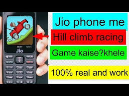 Jio Phone Me Hill Climb Game Kaise Khele How To Play Hill Climb Game In Jio Phone By Jio Rileted Youtube