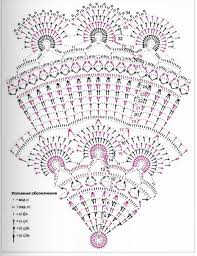 large crochet doily graph patterns