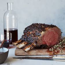 Prime rib is an extremely tender, unbelievably juicy cut of beef with a bold flavor that needs no dressing up. Pepper Crusted Prime Rib Roast Recipe Marcela Valladolid Food Wine