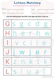 Check out a few of our other printables! Small And Capital Letters Worksheet Pdf Letter Matching