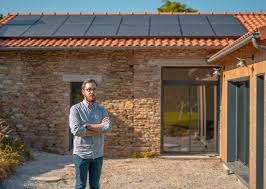 Baie vitrée porte de grange. Renovation D Une Grange Temoignage Client Koov