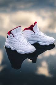 Air Jordan Xiii Retro White Metallic Silver Sneakers White Sneakers Men Air Jordans
