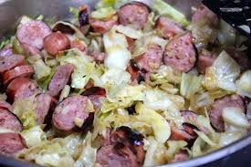 Bought some apple chicken sausage & i'm not quite sure what to do with it, what to serve it with.any ideas? My Nutritious Dish Chicken And Apple Sausage With Cabbage Whole30 Oh My Goodness W Chicken Apple Sausage Clean Eating Recipes Chicken Sausage Recipes