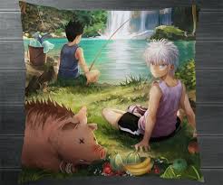 Killua x reader lemon : Hunter X Hunter Gon Freecss Killua Zoldyck Two Sides Pillowcase Manga Anime Pillow Cushion Case Cover Cosplay Gift Yaoi Bl P15 Anime Costumes Aliexpress