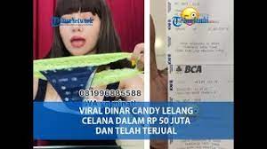 Kedimi egzersiz yapmaya teşvik edici uygulamalar geliştiriyorum. Heboh Dinar Candy Lelang Celana Dalam Seharga Rp 50 Juta Dan Telah Terjual Youtube