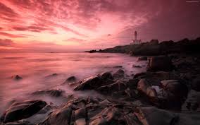 The pink beach is heaven for snorkelers and scuba divers, as its coral is in very good condition. Tropical Sunset Pink Beach Wallpaper Apessoaescreve