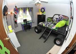 Pin By Kerbi Jacobson On Michas Room Ideas Monster Truck Bedroom Big Boy Room Monster Truck Room