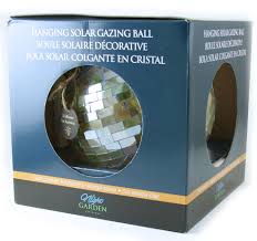 Gazing balls appeared for the first time in the 13th century and they were mostly used for aesthetic and spiritual. Glistening Mosaic Hanging Solar Gazing Ball By Evergreen