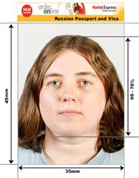 What is the aspect ratio of a passport photo? Russian Passport And Visa Photos
