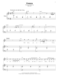 Check spelling or type a new query. Vienna Sheet Music Billy Joel Keyboard Transcription