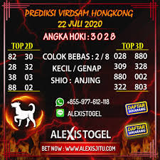 Prediksi Togel Hongkong Hari Ini Rabu 22 Juli 2020 Di 2020 Sydney