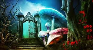 Сад был цветочной страной чудес. Alice In Wonderland The Modern Day Lazarus Kettle Mag