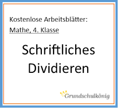 Bei der polynomdivision dividieren wir zwei polynome durcheinander. Kostenlose Arbeitsblatter Zum Schriftlichen Dividieren In Mathe In Der 4 Klasse Rechnen In Der Grundschule Schriftliches Dividieren Matheunterricht Mathe